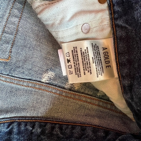 Agolde Denim Jean Shirts 29 - Picture 7 of 7